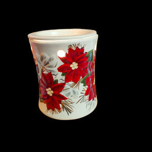 Poinsettia Wax Warmer by Intertek